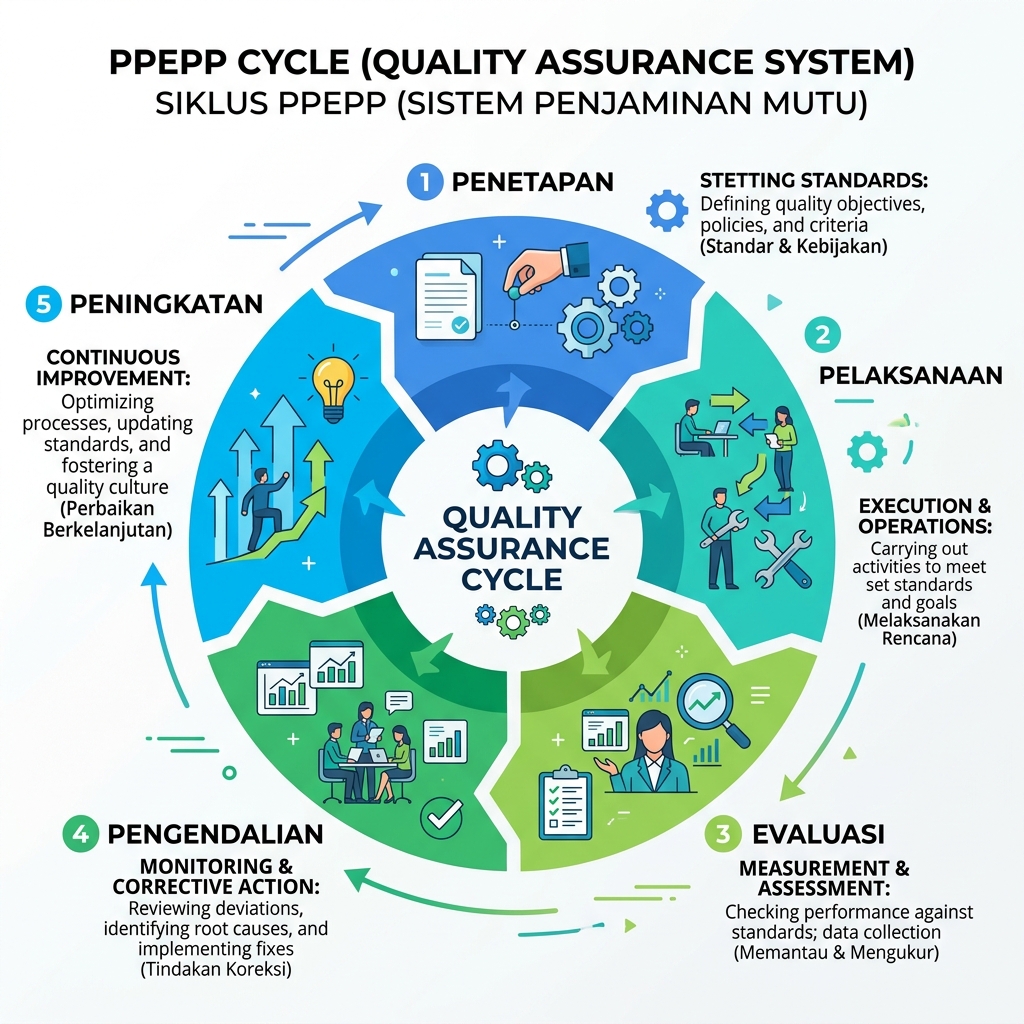 Diagram Siklus PPEPP (SPMI)
